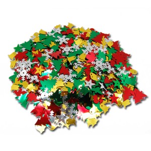 Cekiny dekoracyjne mix Święta 25g