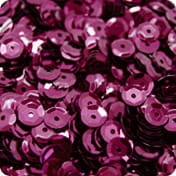 Cekiny 6 mm koła łamane 15g nr 15 amarantowe