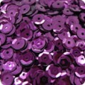 Cekiny 6 mm koła łamane 15g nr 18 fioletowe