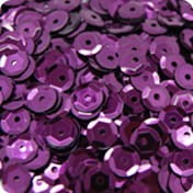 Cekiny 6 mm koła łamane 15g nr 18 fioletowe