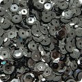 Cekiny 6 mm koła łamane 15g nr 35 grafitowe