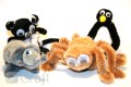 Pompony akrylowe mix Animal Prints 56 szt KSPO-011