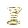 Spirala stojak do jajek złoty