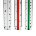 Linijka skalówka trójboczna 30cm Urbanista Leniar