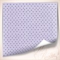 Papier do scrapbookingu MK Kropki 003 Fiolet