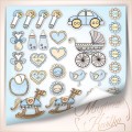 Papier do scrapbookingu MK Malutkie Szczęścia 047