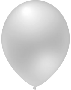 Balony EV23M/600 Metallic Białe 30cm 10szt