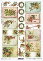 Papier decoupage ryżowy R1284 A4