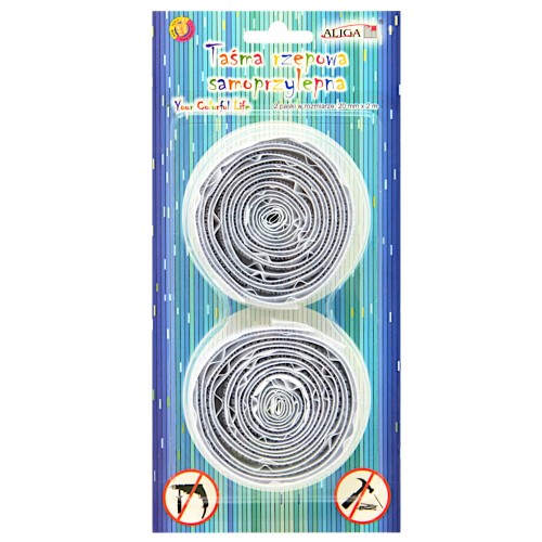 Taśma rzepowa samoprzylepna 2 szt 20mm x 2m