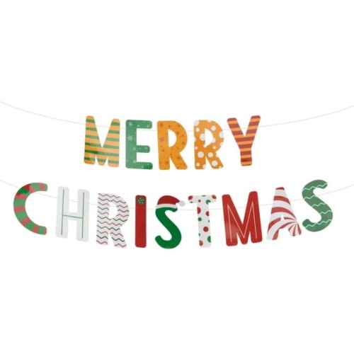 Baner Merry Xmas 20x300 cm