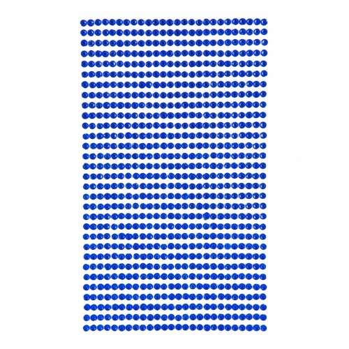 Cyrkonie samoprzylepne 3mm 806 szt Granatowe