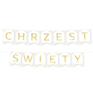 Banner Chrzest Święty 160 cm