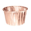 Foremki do babeczek rose gold 20szt
