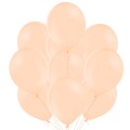 Balony 10'' Pastel Peach Cream 10 szt