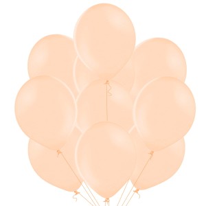 Balony 10'' Pastel Peach Cream 10 szt