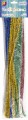 Druciki pluszowe brokatowe 30 cm 40 szt DP-6372