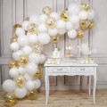 Girlanda Balonowa Biało Złota XXL AA-4