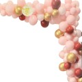 Girlanda Balonowa Różowo Złota G-3