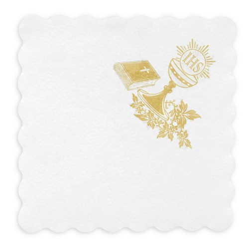 Serwetki gastro komunijne 15x15 cm 100 sztuk Białe