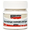 Klej z werniksem brokatowy 50 ml Pentart