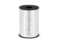 Wstążka plastikowa 5mm x 92m Metaliczna Srebrna