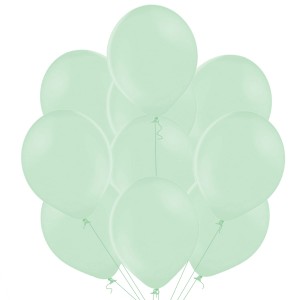 Balony 10'' Pastel Kiwi Cream 10 szt