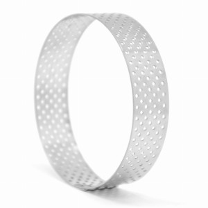 Forma rant perforowany do pieczenia tarty wys.8 cm Kuchpol