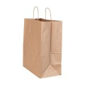 Torba papierowa brązowa 320x170x390mm duża