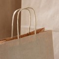 Torba papierowa brązowa 320x170x390mm duża