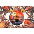 Talerzyki papierowe Halloween dynie 10 sztuk