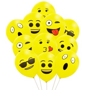Balony 30 cm Buźki 12 szt 