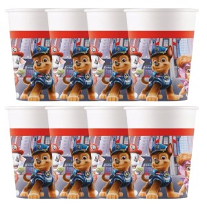 Kubeczki papierowe Paw Patrol The Movie 8 szt