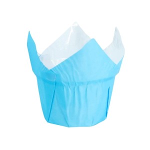 Papilotki do muffinek niebieskie 20szt