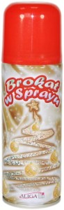 Brokat w sprayu czerwony 250 ml Aliga