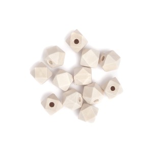 Koraliki drewniane geometryczne 12mm GRKO-105