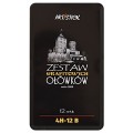 Ołówki zestaw 4h-12B 12 sztuk Artistick