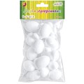 Jajka styropianowe białe MIX 32 szt WPJ-9977