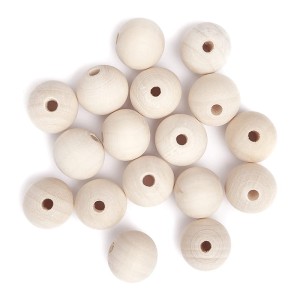 Koraliki drewniane 8mm 40g DPcraft