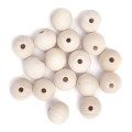 Koraliki drewniane 10mm 40g DPcraft 120szt