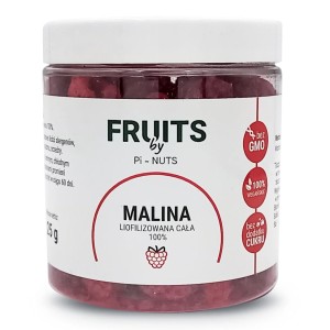 Maliny liofilizowane 25g