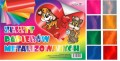 Zeszyt papierów metalizowanych Aliga B4