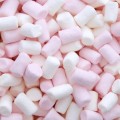Mini pianki Marshmallow białe różowe 40g 8mm