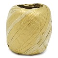 Wstążka jajko papierowa 5mm x 20m Złota