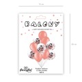 Zestaw balonów 18 Urodziny Konfetti Rose Gold