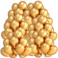 Balony EV27/415 Metaliczne złote 100szt