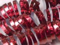 Serpentyna holograficzna 3,8m Czerwona 007