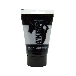 Farba Akrylowa A'KRYL 100 ml 65 Stal 