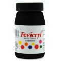 Farba do tkanin Fevicryl 50 ml Black