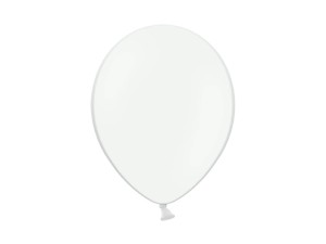 Balony EV23/100/50 Pastel Białe 30cm 50szt