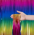 Kurtyna Party Tęczowa 100 x 250 cm